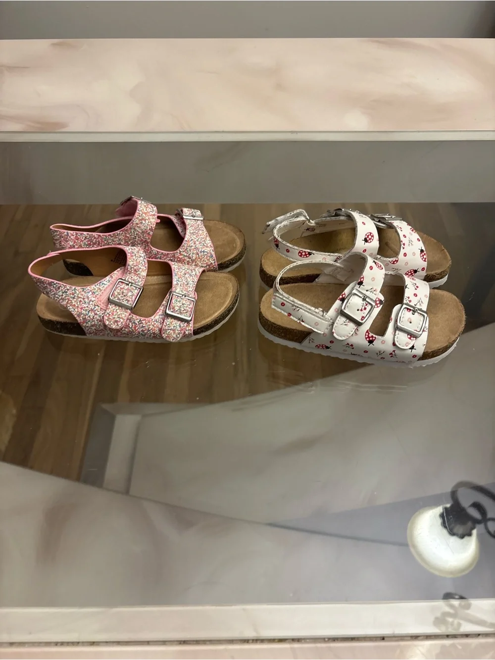 Cat & Jack and Annie toddler sandals. Size 8